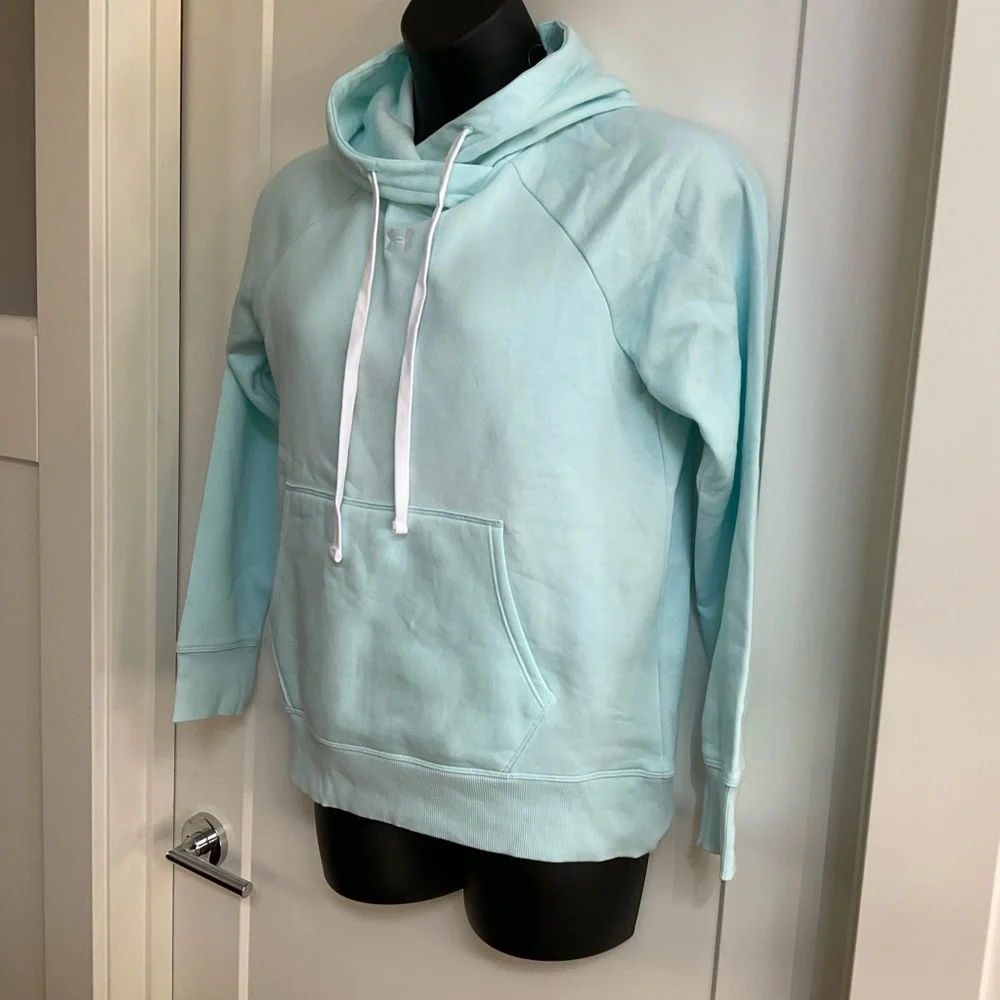 Under Armour Baby-blue Hoodie. NWT - Picture 5 of 8